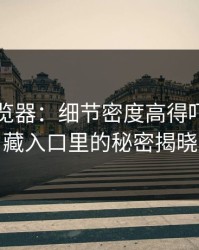 91网浏览器：细节密度高得吓人，隐藏入口里的秘密揭晓